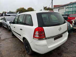 OPEL ZAFIRA B na náhradné diely ND - 2