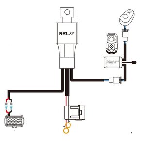 Inštalačný set diaľkové 12V pre LED svetlá - 2