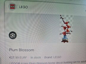 Lego Botanica Plum Blossom - 2