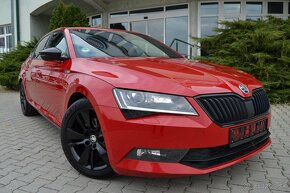 ŠKODA SUPERB III 2.0 TDI SPORTLINE, NAVI, KOŽA,R18, TOP STAV - 2