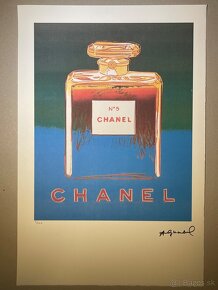 Andy Warhol "Chanel" Limitovaná edícia_Číslované_Certifikát - 2