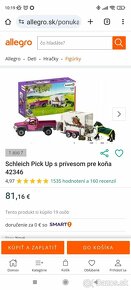 Schleich pick up, kaviareň,stajňa, pristresok - 2