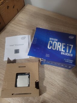 Predám INTEL i7 10700kf / komplet balenie - 2