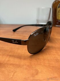 Ray-Ban slnecne okuliare gunmetal - 2