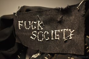 Nášivka Fuck society - 2