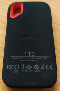 Predam rychly maly externy SSD disk 1TB SanDisk Portable - 2