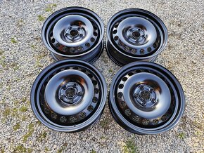 5x100 r15 plechové disky Škoda, Volkswagen 5,5Jx15ET40 - 2