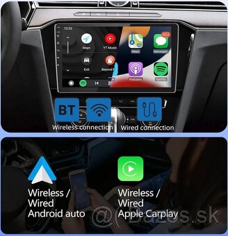 Predam autoradio, Android, nove, GPS, WiFi, 9" HD displej. - 2