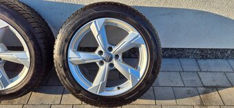 AUDI A6 C8 alu sada 18" zimné pneu goodyear 225/55 R18 - 2