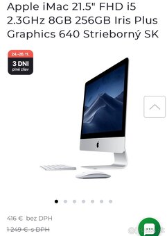 Predám APPLE IMAC - 2