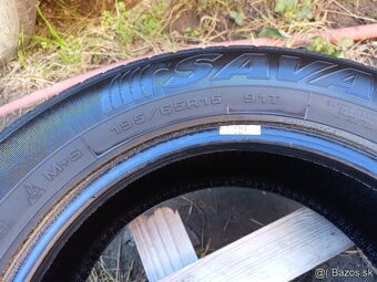 predam pneumatiky SAVA s3.195/65 r15.dezen 4mm tak na jednu - 2