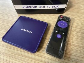 4K ULTRA HDTV Box H96 MAX V12 Android 12 KODY SK - 2