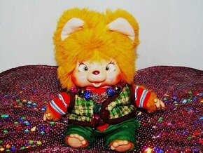 Mončičák, mončiči  monchhichi NYAMY kotě FUCHSI - 2