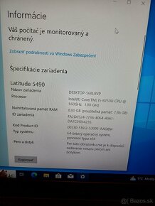 predám notebook Dell latitude 5490 - 2