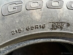 Pneumatiky BFGoodrich 215/65 R16 - 2