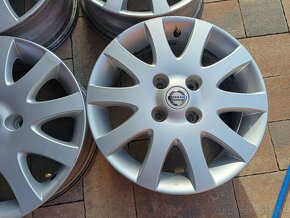 Orig.hlinikove disky Nissan Almera-6Jx16-ET-45-4x114,3 - 2