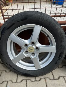 Predam elektrony + zimne pneumatiky 205/60R16 5x112 - 2