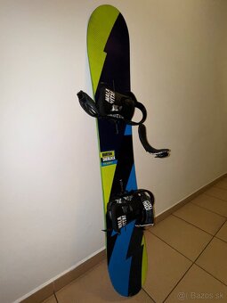 Snowboard Burton Sherlock dĺžka 157 + viazanie Mala Vita M - 2