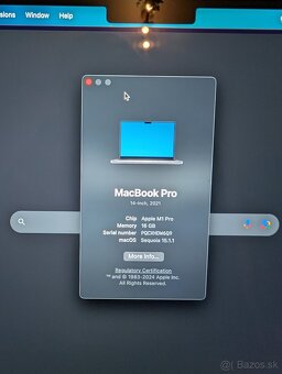 Macbook pro M1 pro 14" 16/512 - 2