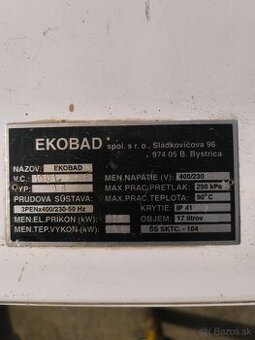 Elektrický kotol EkoBad - 2