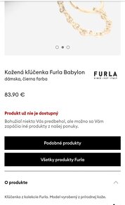 Furla Originál peňaženka taška cardholder kabelka - 2