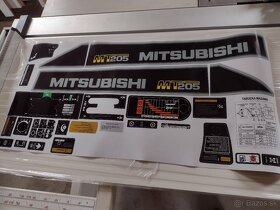 Polepi v slovenskom jazyku na Mitsubishi MT 205 - 2