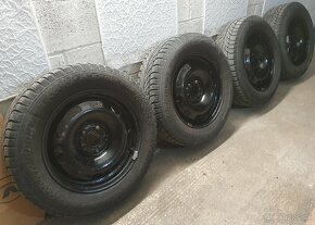 Zimná sada 195/65 r15 na originál diskoch Škoda 5x100 - 2