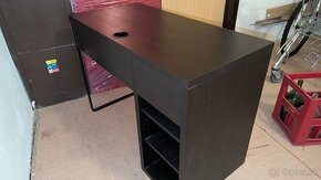 Čierny PC / písací stôl IKEA MICKE - 2