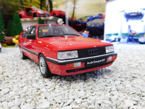 model auta Audi  80 GT Coupe červená  Otto mobile 1:18 - 2