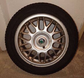 originál disky Škoda 205/55 R16 + celoročné pneu - 2