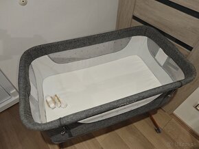 Postieľka MoMi SMART BED 4v1 sivá - 2