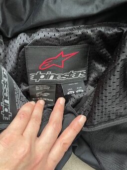 Alpinestars súprava na moto vrátane chráničov+čižmy - 2