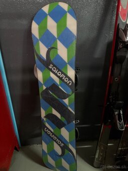 Detsky Snowboard 115 cm + topánky - 2