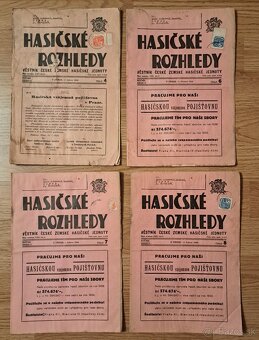 Hasičské rozhledy 1938 - 2