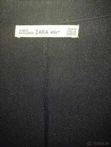 Dámsky tmavomodrý sveter/cardigan ZARA - 2