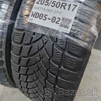 Zimné pneumatiky 205/50 R17 SAETTA DOT2717 - 2