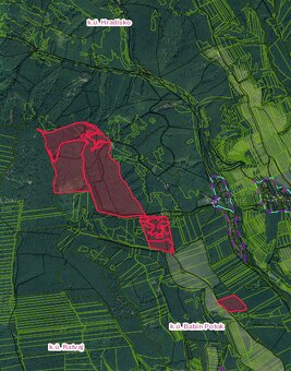 Babin Potok – 1.500 m2 LES – PREDAJ - 2