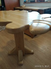 Dubový stôl - 2