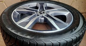 alu R17 5x112, senzory, zimné 225/50, orig. Mercedes C - 2