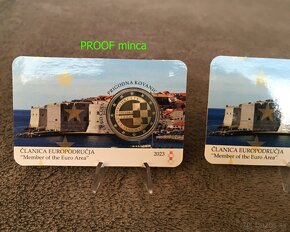 Coincard 2 euro Chorvátsko BU-PROOF 2023 - CHYBOVÝROBA - 2