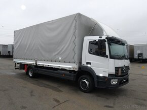 Prodám MERCEDES-BENZ ATEGO 1218L valník s plachtou + zvedací - 2