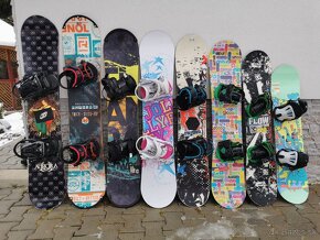 Snowboard, Snowboardy v TOP stave - 2