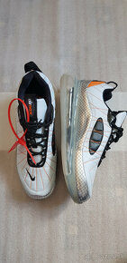 NIKE SNEAKERS 720 SILVER BLACK ORANGE - 2