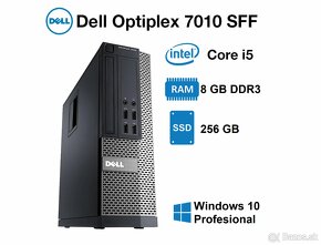 DELL 7010 SFF, I5-2400, RAM 8GB, SSD 256GB, Windows 10 Pro - 2