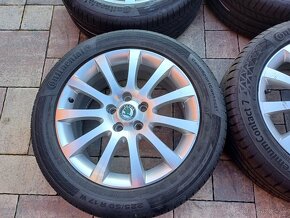 hlinikové disky orig.Skoda Yeti--7Jx17-ET-45---5x112 - 2