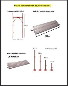 Stavebne lešenie - 2