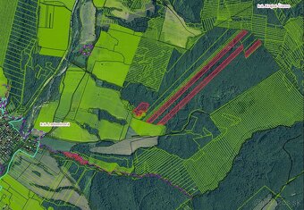 Ladomirová – 13.869 m2 LESY a PÔDA – PREDAJ - 2