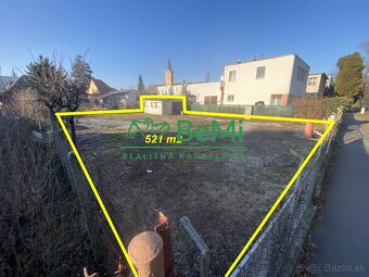 Nitra centrum pozemok 521 m2 všetky IS stavebné povolenie +  - 2