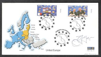 2004 Malta vstup rozsirenie EU spolocne vydanie - 2