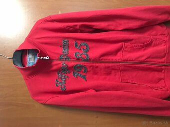 TOMMY HILFIGER originál Red pánska mikinka XL - 2